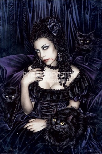 Victoria Frances - Black CatVictoria Frances - Black Cat